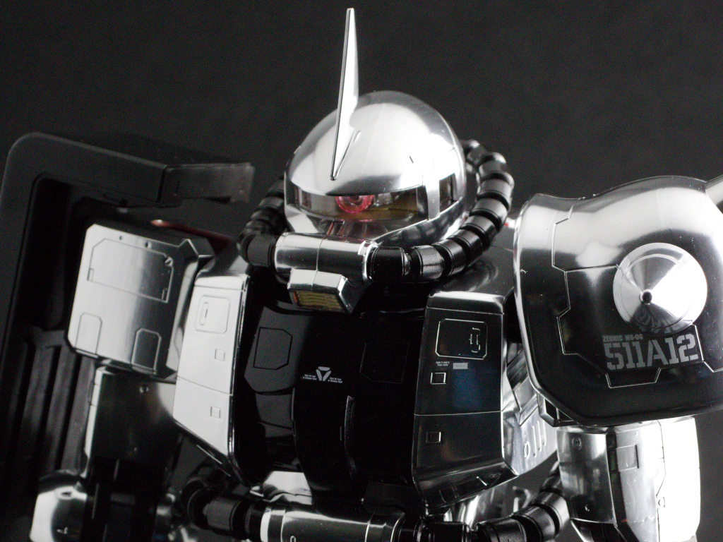Gundam ZAKU II 30th Anniversary Edition - Molotow Liquid Chrome - cover.